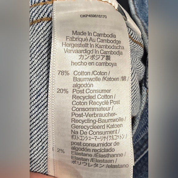 Madewell 10" High Rise Skinny Cropped Jeans Size 26 - Picture 8 of 8